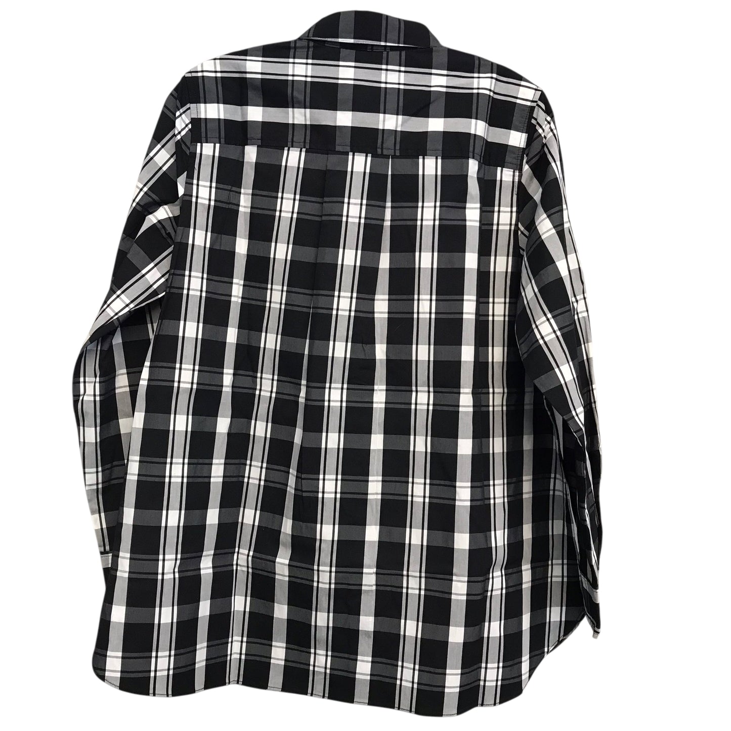 Top Ls By Isaac Mizrahi Live Qvc In Plaid Pattern, Size:S