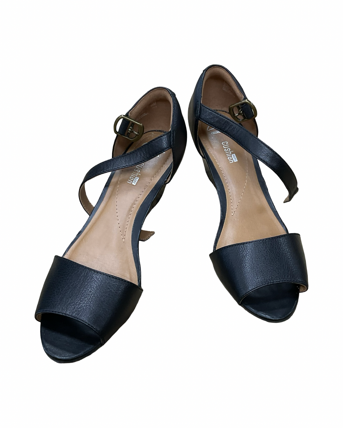 Sandals Heels Block By Clarks In Black, Size:8