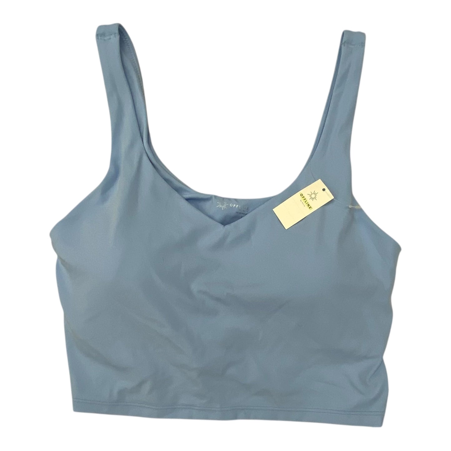Athletic Bra By Aerie In Blue, Size:L