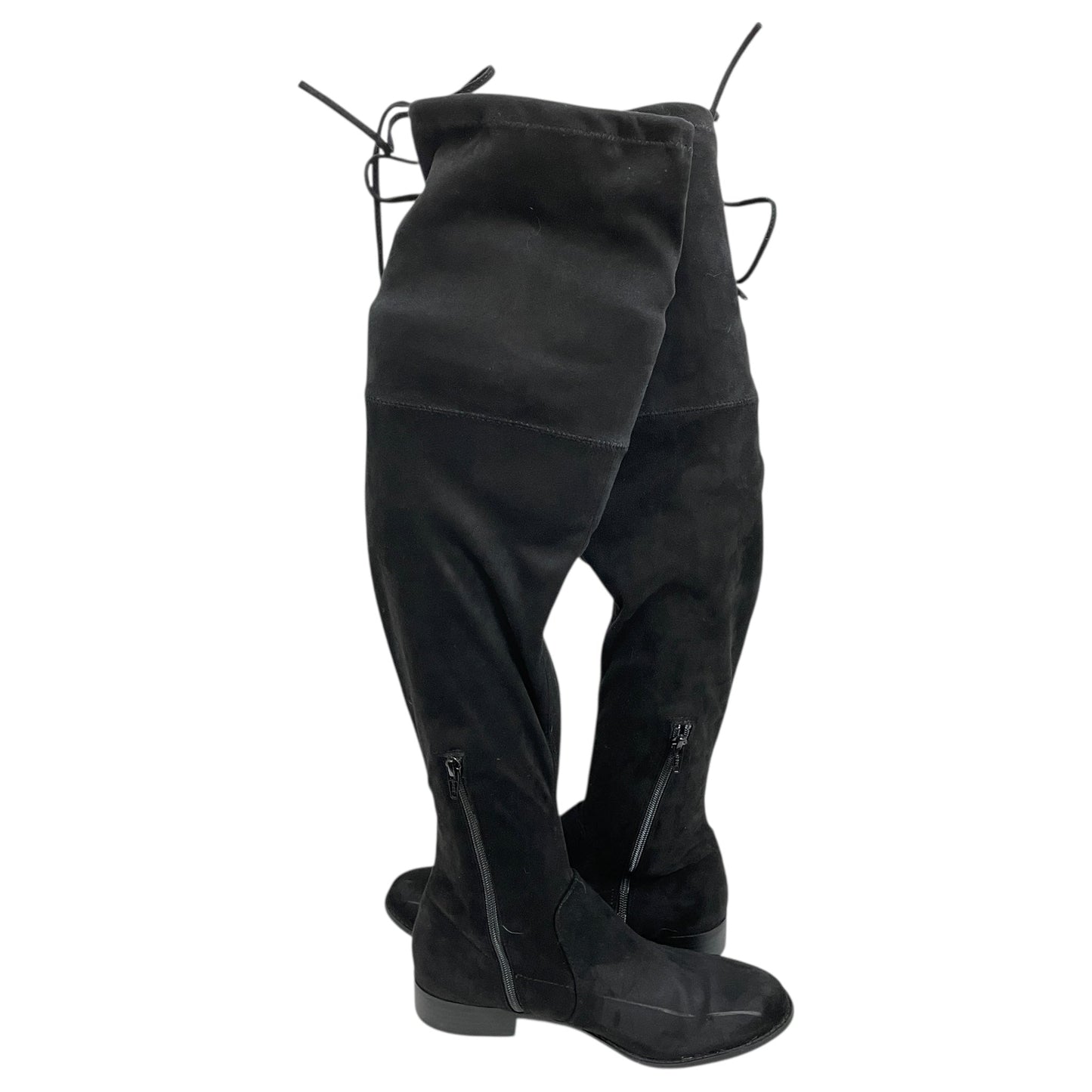 Boots Knee Flats By A New Day In Black, Size:9