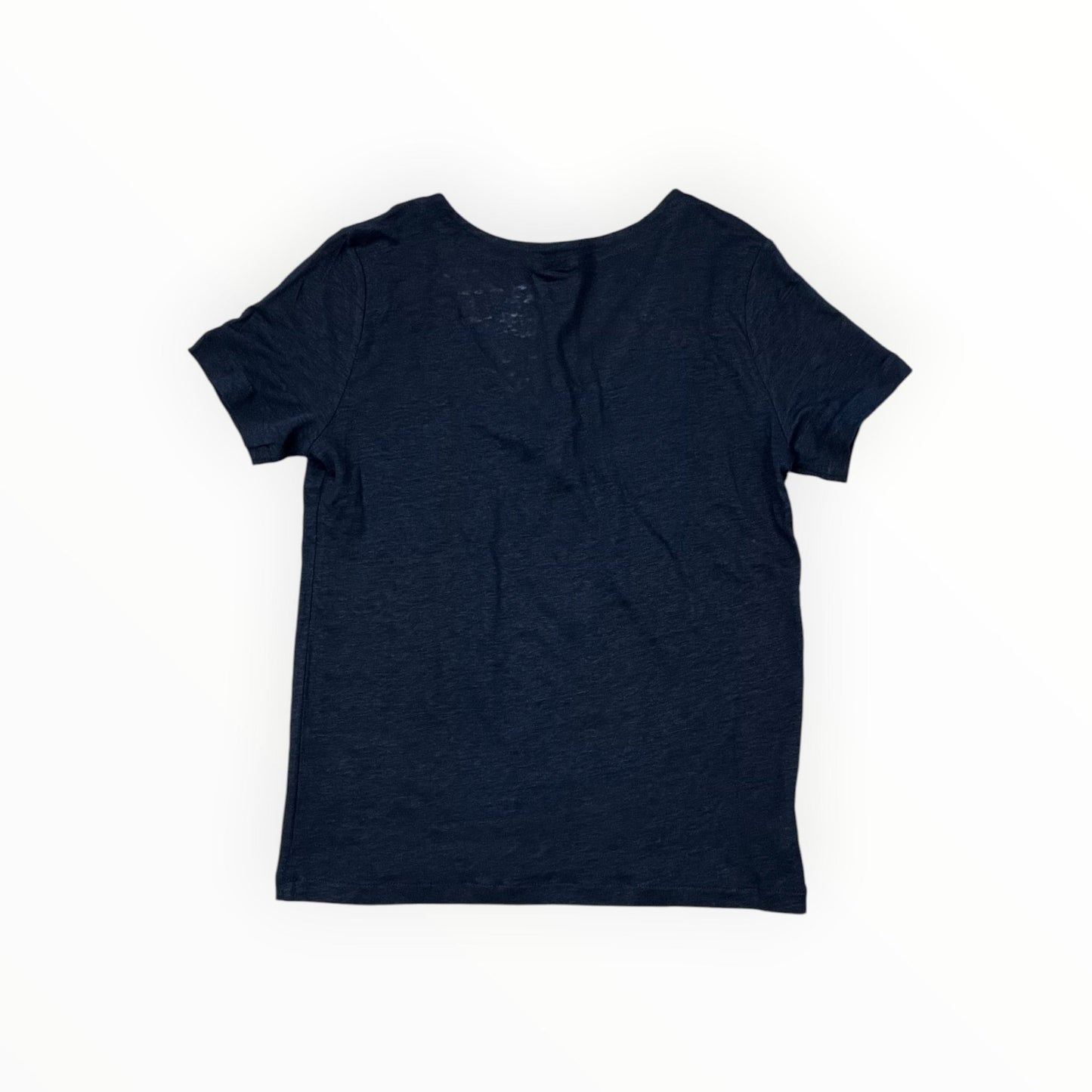 Top Ss Basic By Ann Taylor In Black, Size:Xs