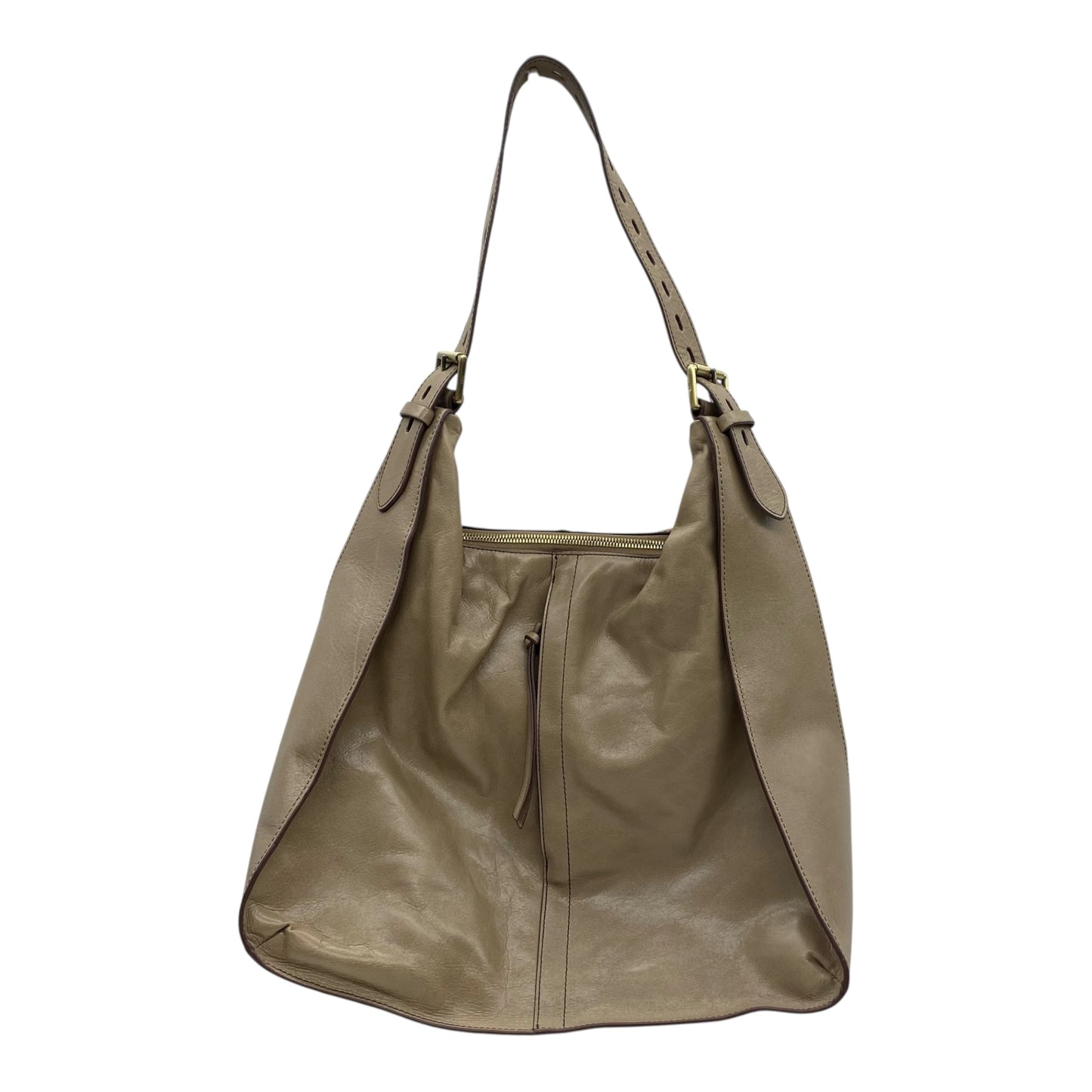 Handbag Leather By Hobo Intl In Brown, Size:Large
