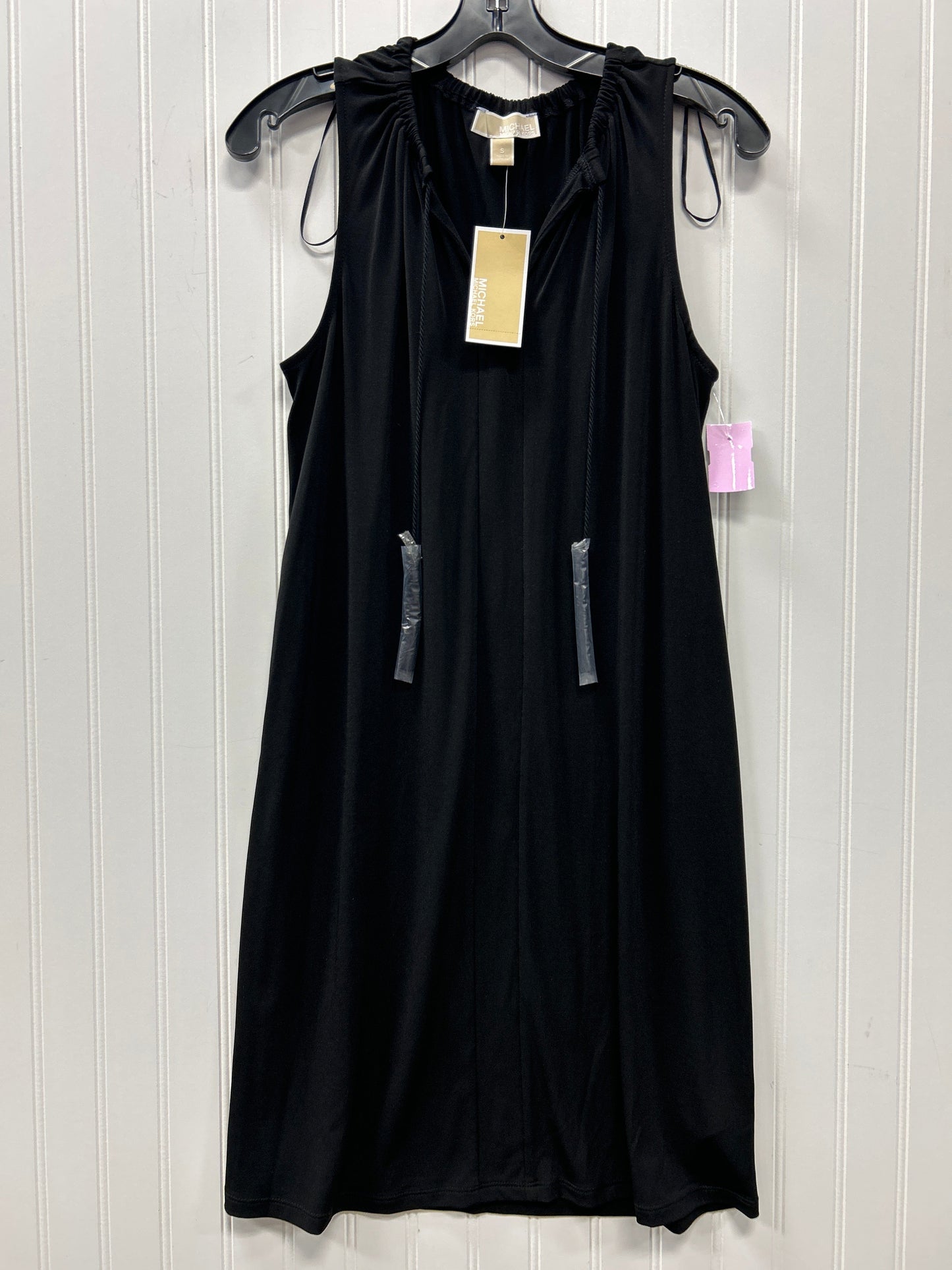 Dress Casual Midi By Michael By Michael Kors In Black, Size:S NWT