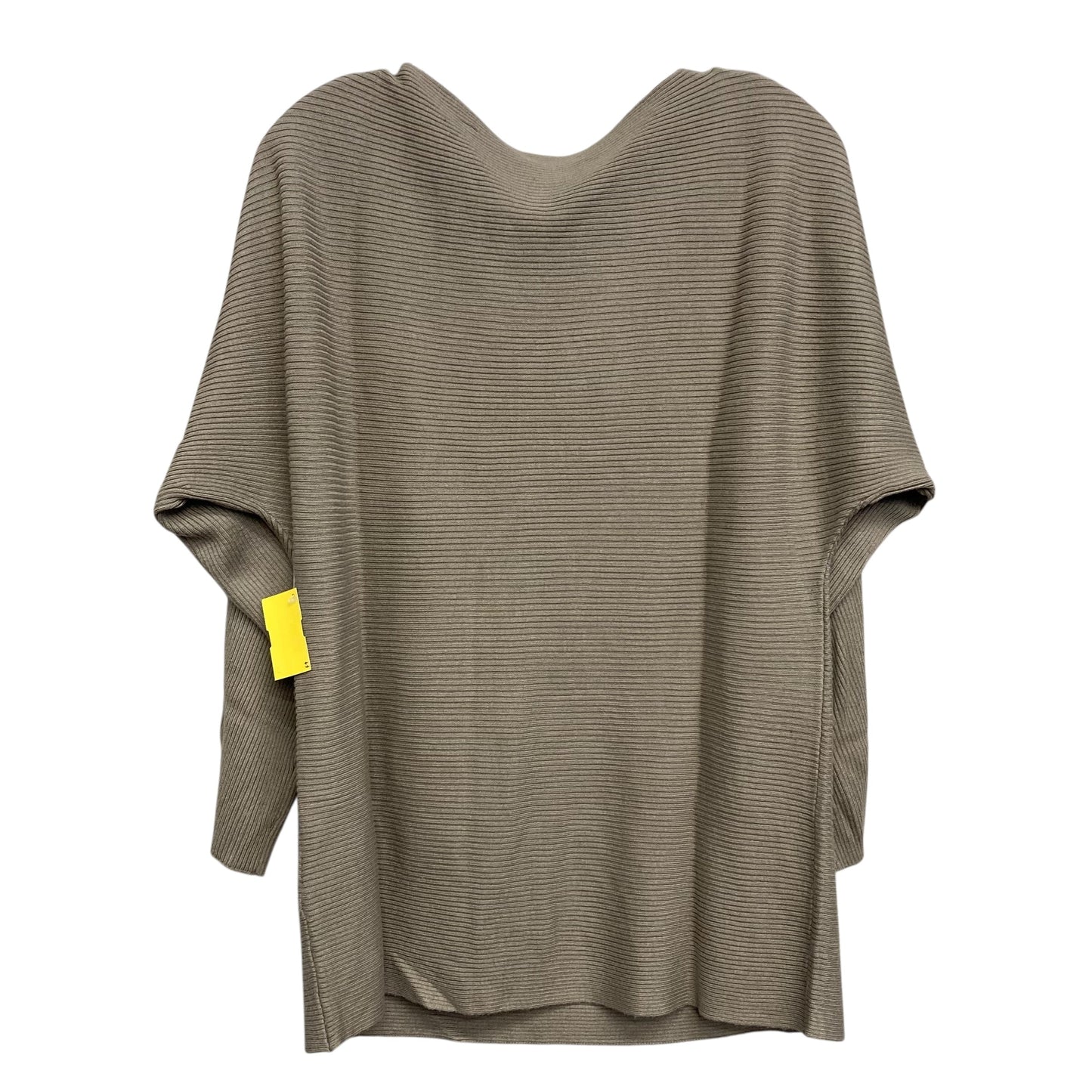 Sweater By Tahari In Taupe, Size:M