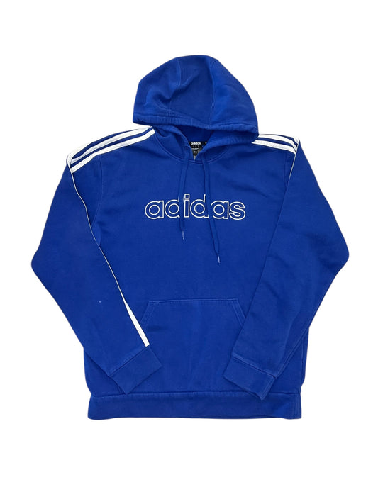 Sweatshirt Hoodie By Adidas In Blue, Size:M