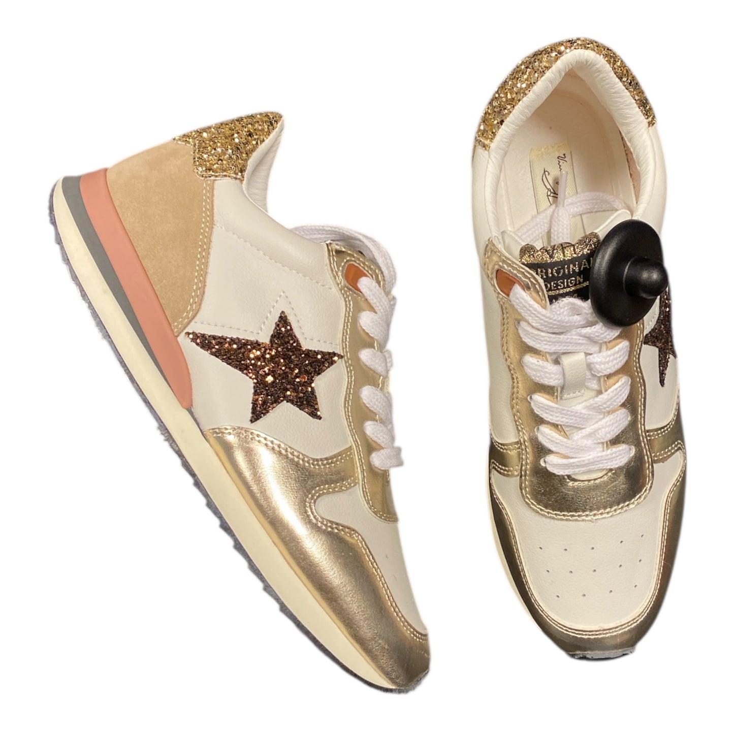 Shoes Athletic By Vintage Havana In Multi, Size:8.5