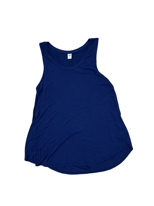 Top Sleeveless By Old Navy In Navy, Size:S