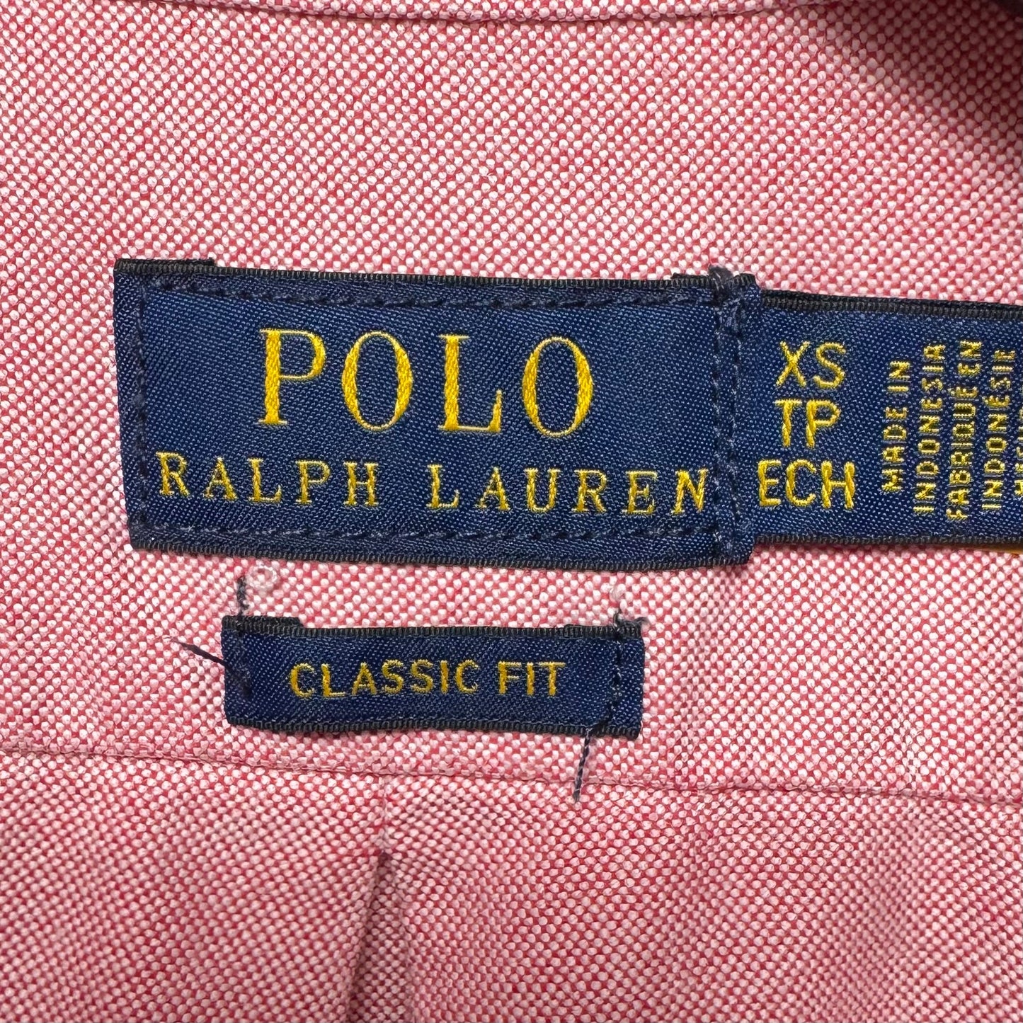 Classic Fit Oxford Shirt By Polo Ralph Lauren In Pink, Size: Xs