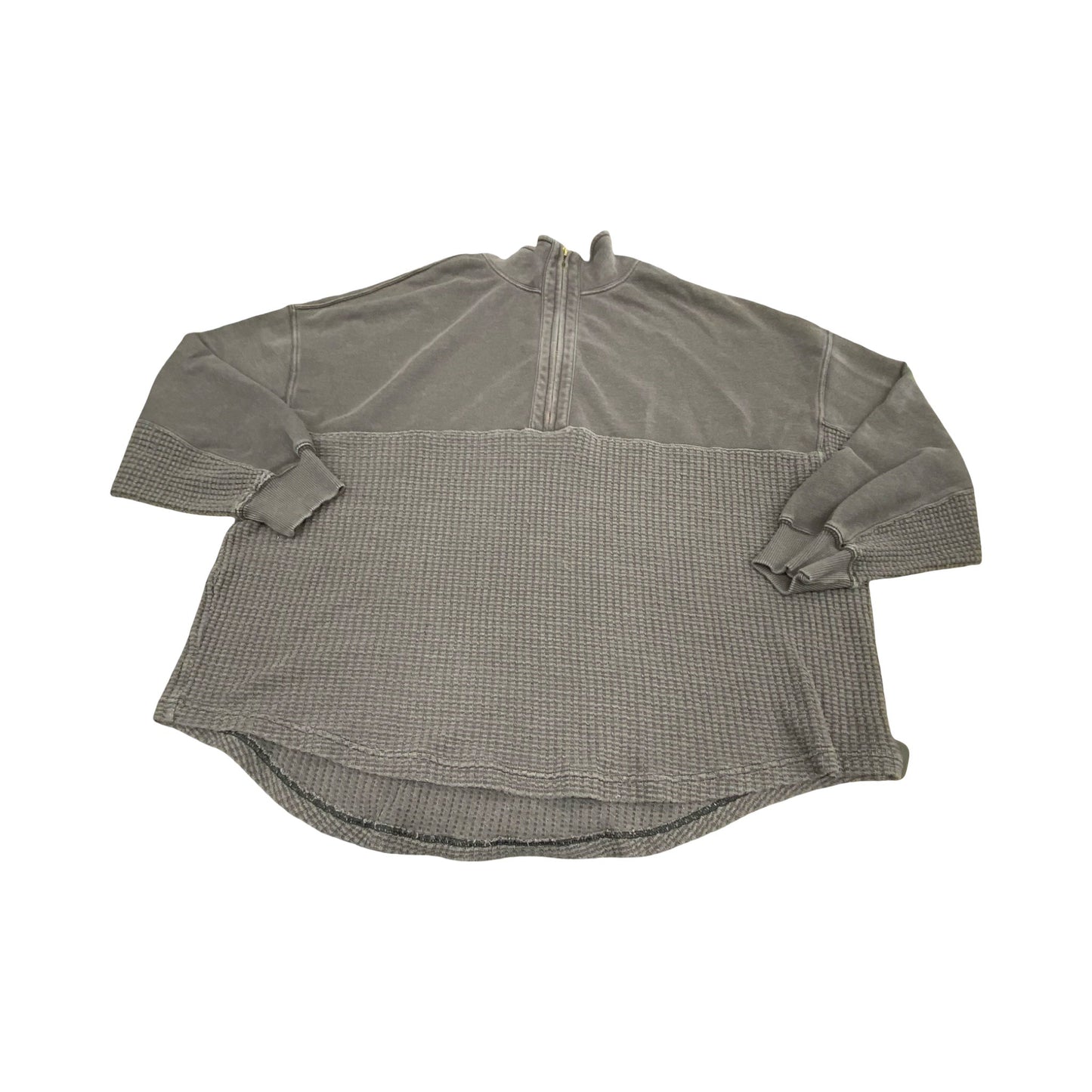 Sweatshirt Collar By American Eagle In Grey, Size:L