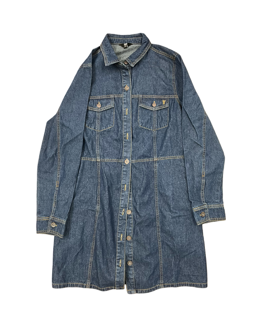 Dress Designer By Frye In Blue Denim, Size:L
