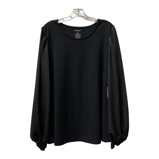 Top Ls By Nine West In Black, Size:2X