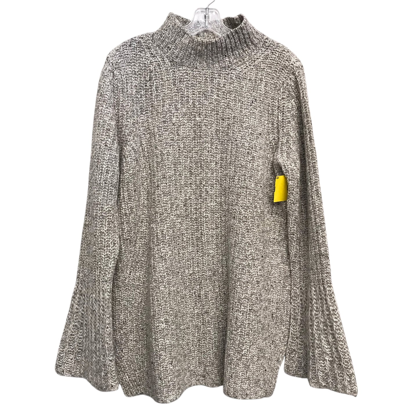 Sweater By Ann Taylor In Grey, Size:Xl