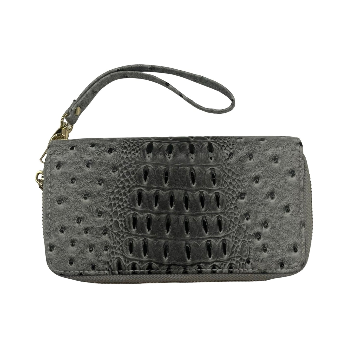 Wallet By Cme In Grey, Size:Large