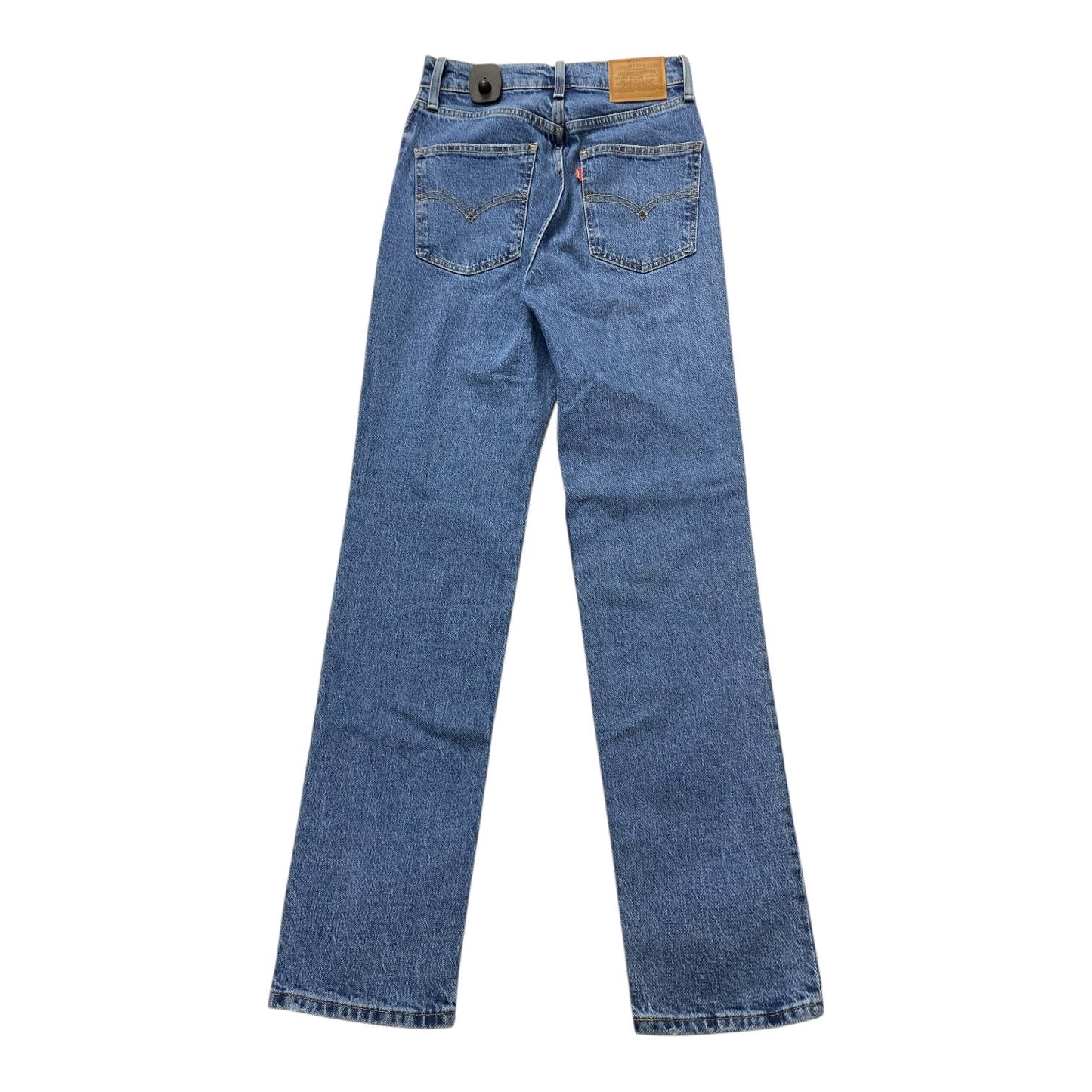 Jeans Straight By Levis In Blue, Size:2