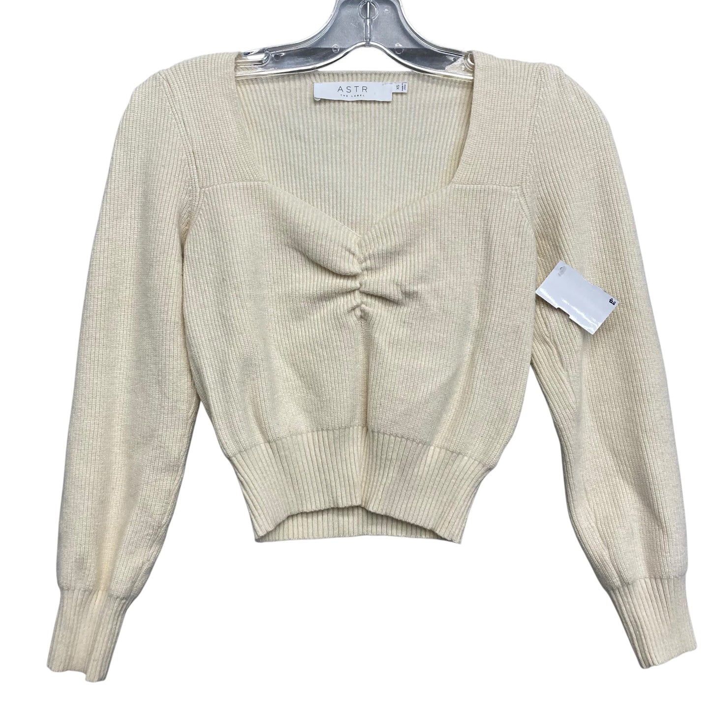 Sweater By Astr In Cream, Size:Xs