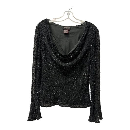 Top Ls By Marina In Black, Size:M