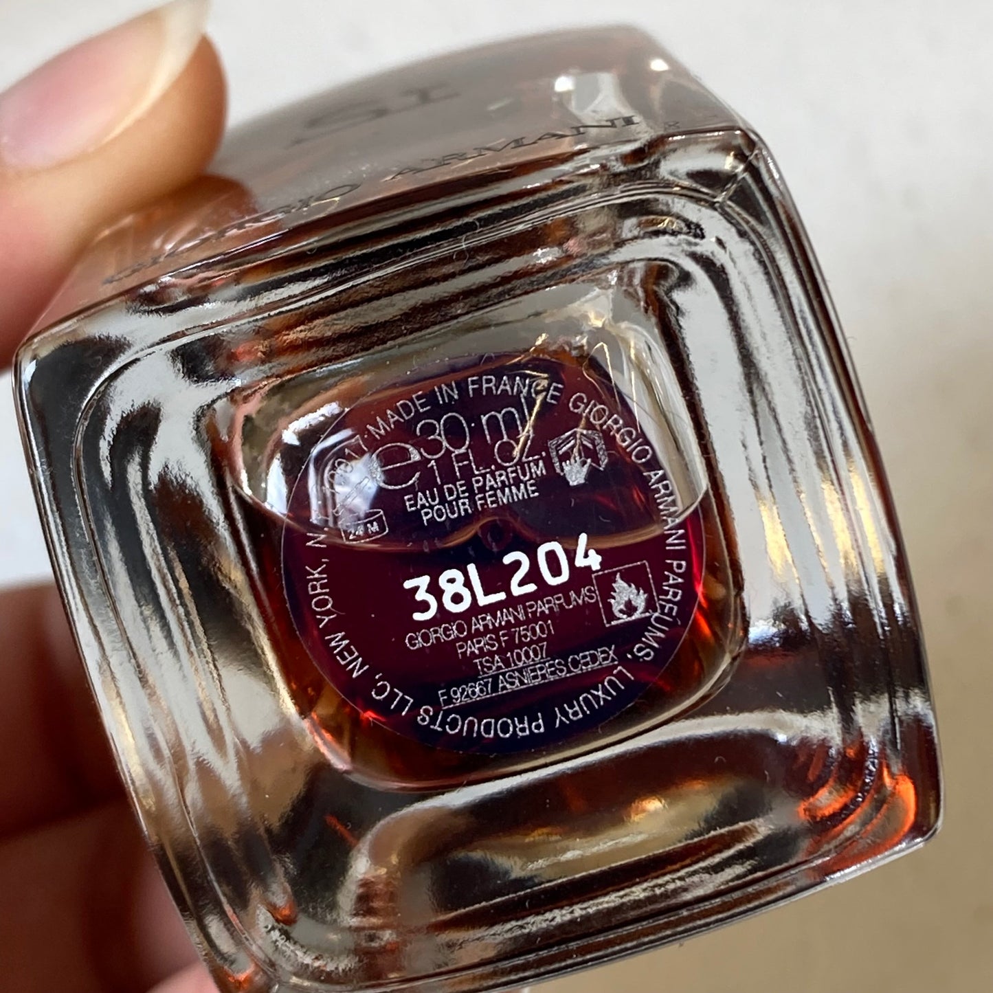 Fragrance Luxury Designer By Giorgio Armani