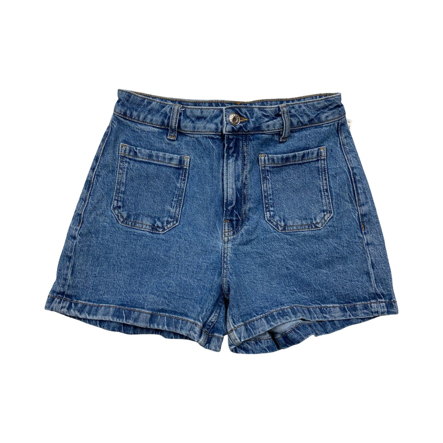 Shorts By Mng In Blue Denim, Size:4