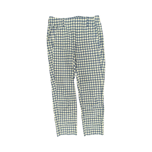 Pants Linen By J. Jill In Blue & White, Size:Xs
