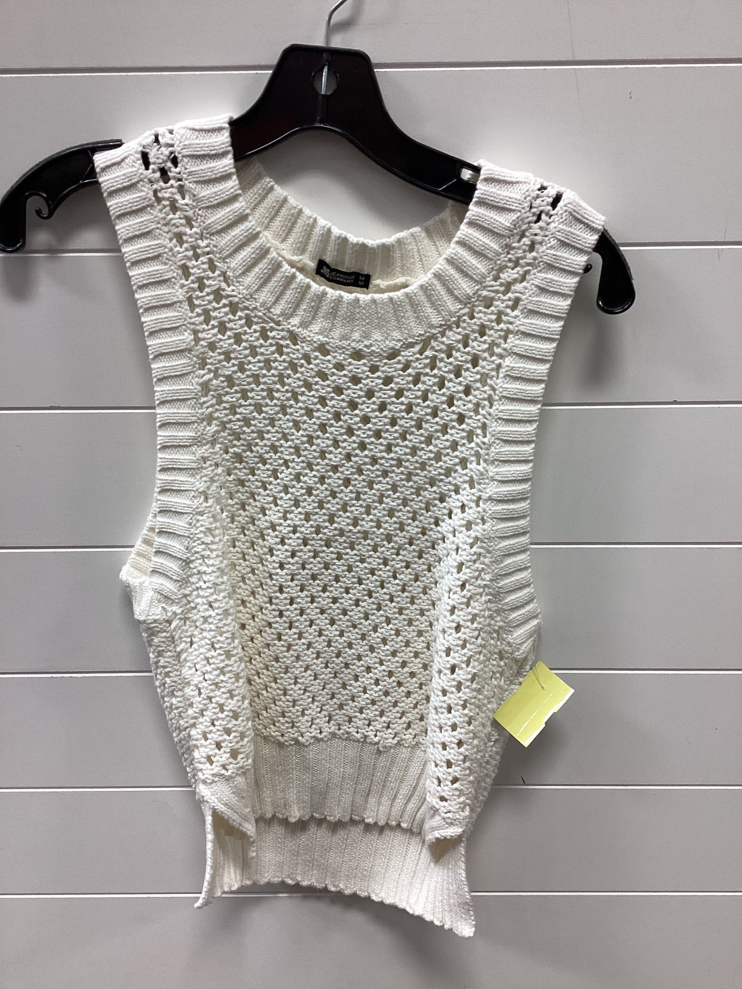 Top Sleeveless By Cmc In Cream, Size:M