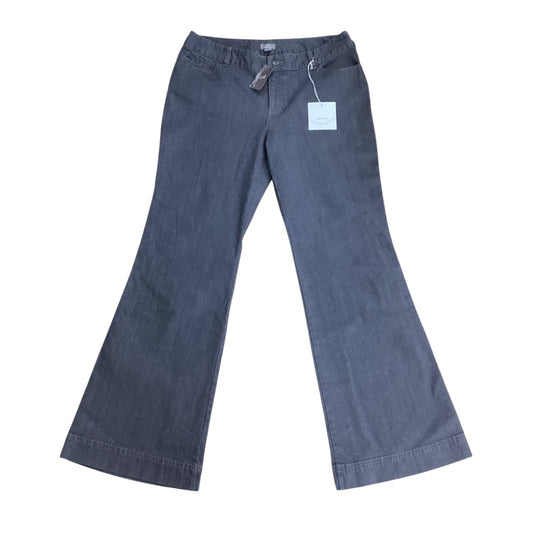 Jeans Flared By J. Jill In Grey, Size:12