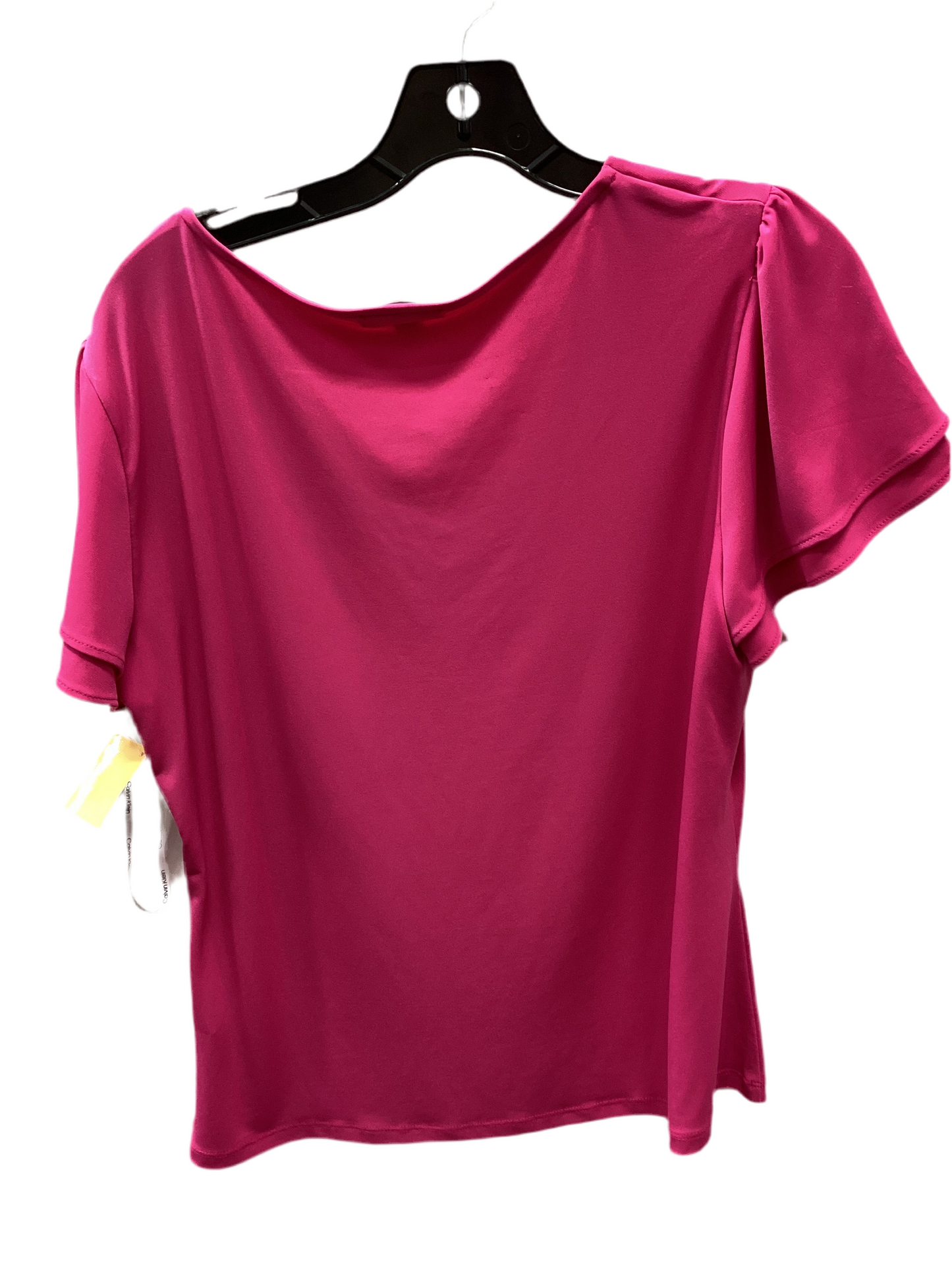 Top Ss By Calvin Klein In Pink, Size:L