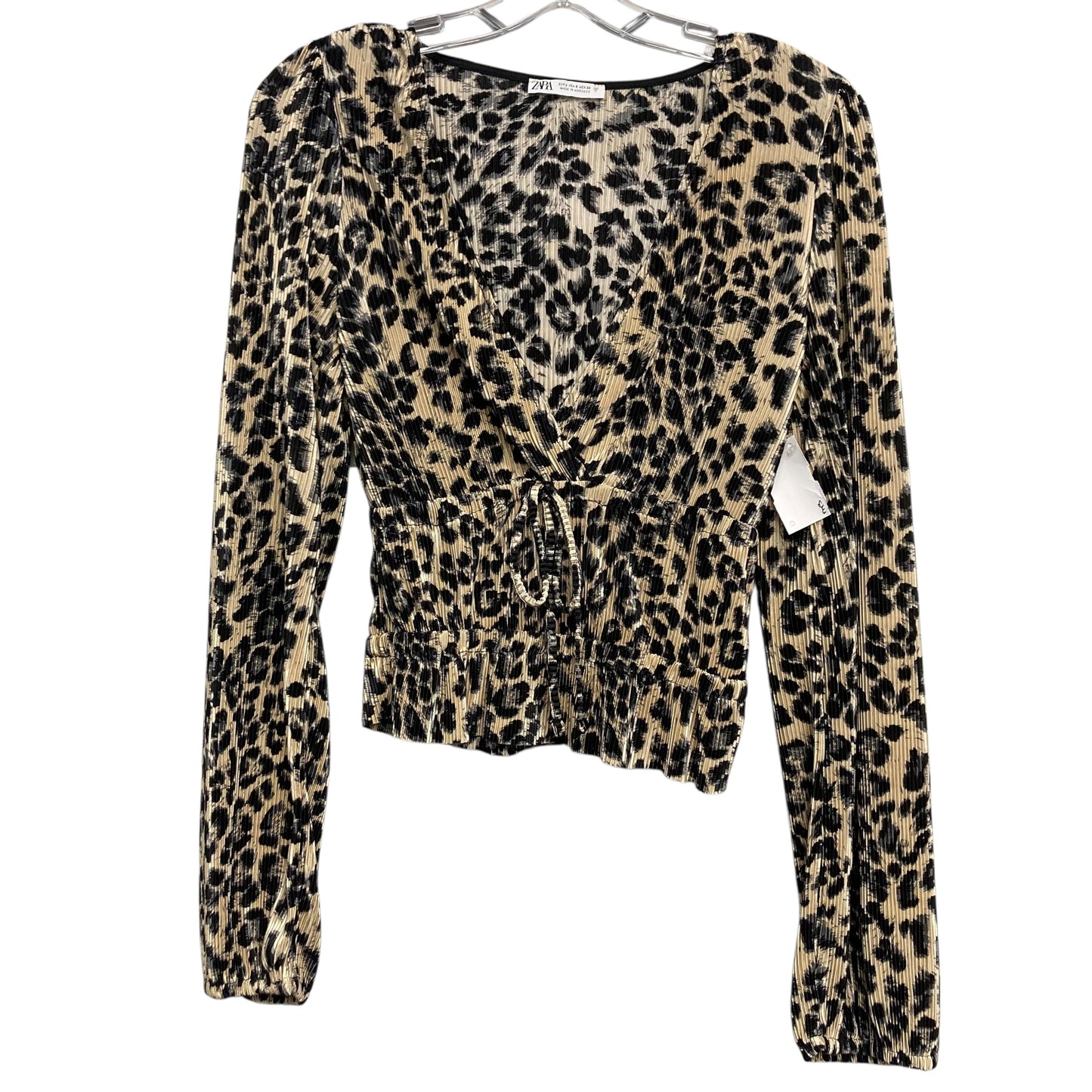 Top Ls By Zara In Animal Print, Size:S