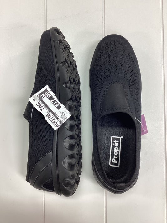 Shoes Flats By Cmc In Black, Size:8.5