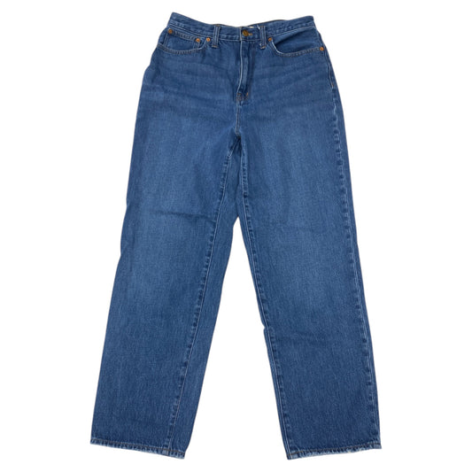 Jeans Straight By Madewell In Blue Denim, Size:8