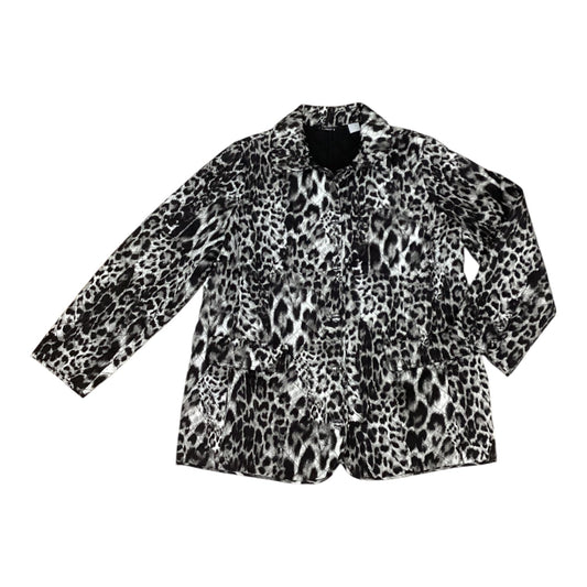 Jacket Puffer & Quilted By Chicos In Animal Print, Size:Xl