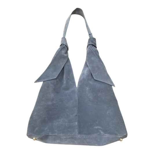 Handbag Leather By Cmc In Grey, Size:Medium