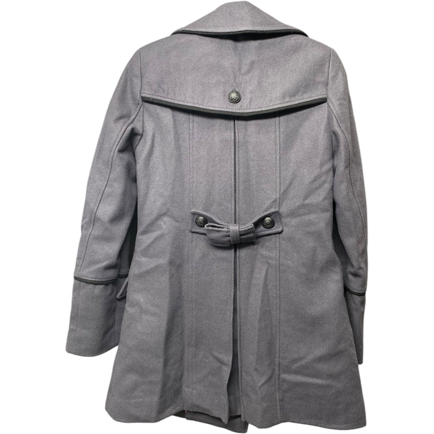 Coat Peacoat By Victorias Secret In Grey, Size: 8