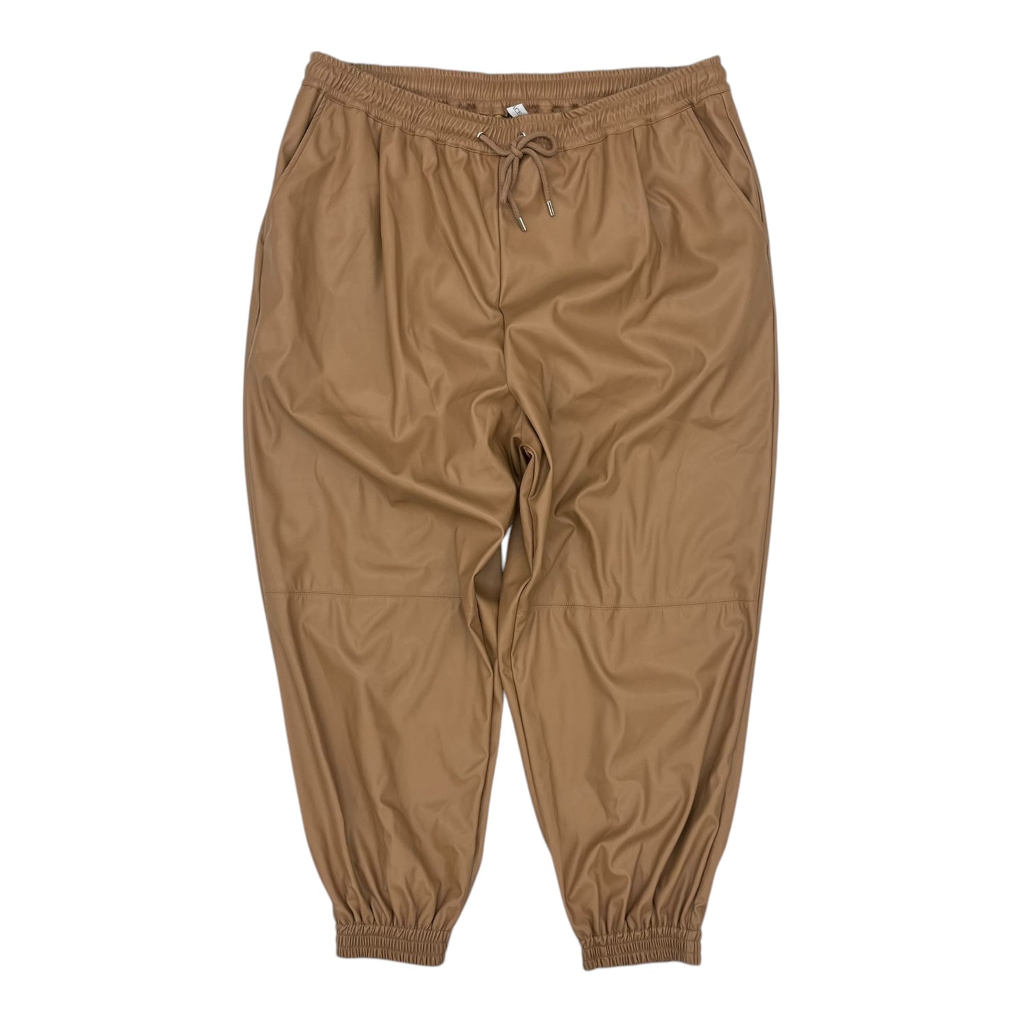 Pants Other By Clothes Mentor In Tan, Size:1X
