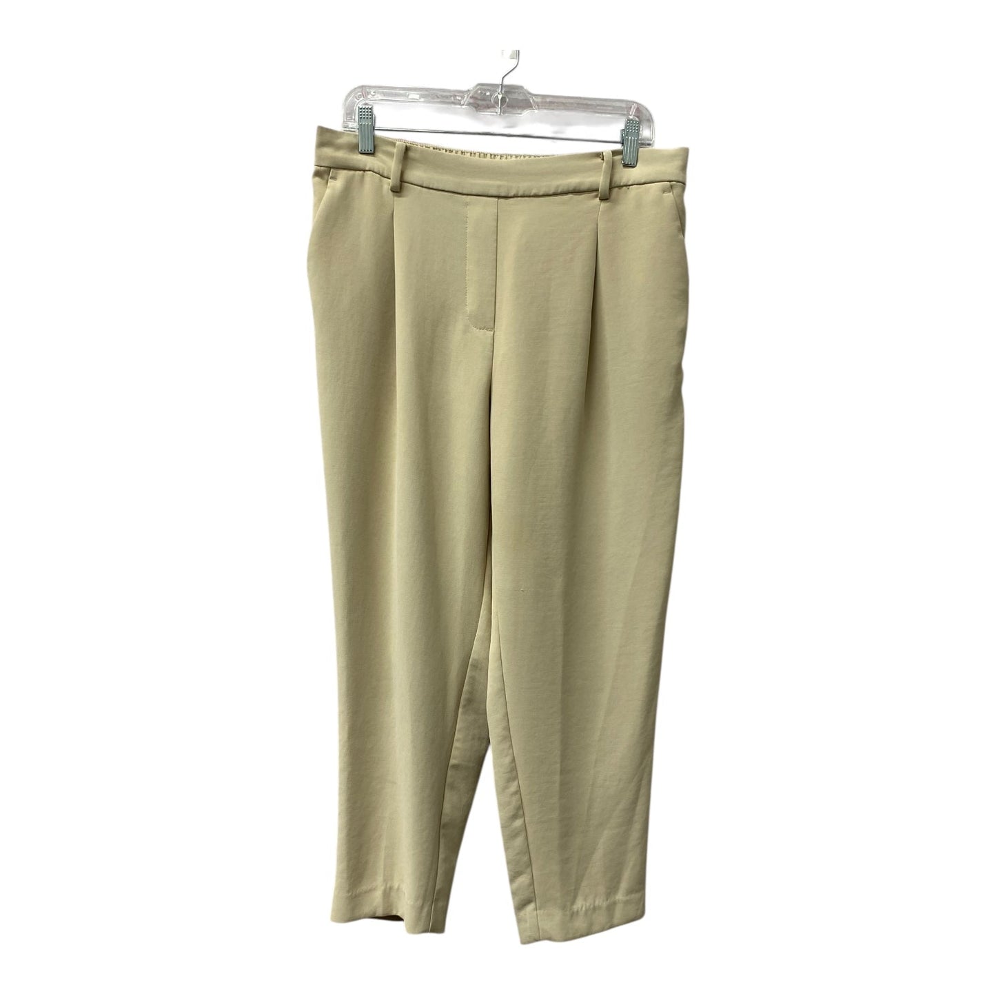 Pants Cropped By Loft In Tan, Size:12P