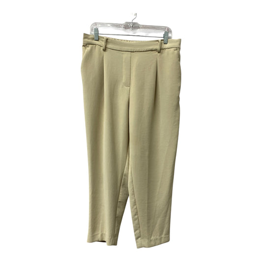Pants Cropped By Loft In Tan, Size:12P