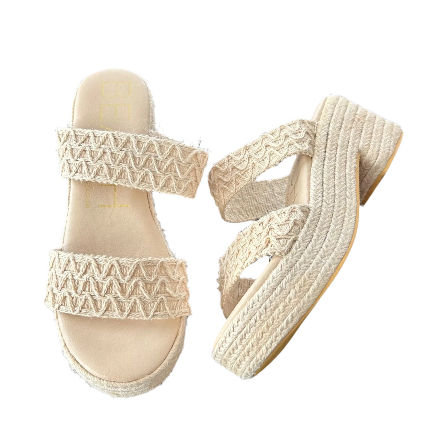 Sandals Heels Block By Matisse In Cream, Size: 9