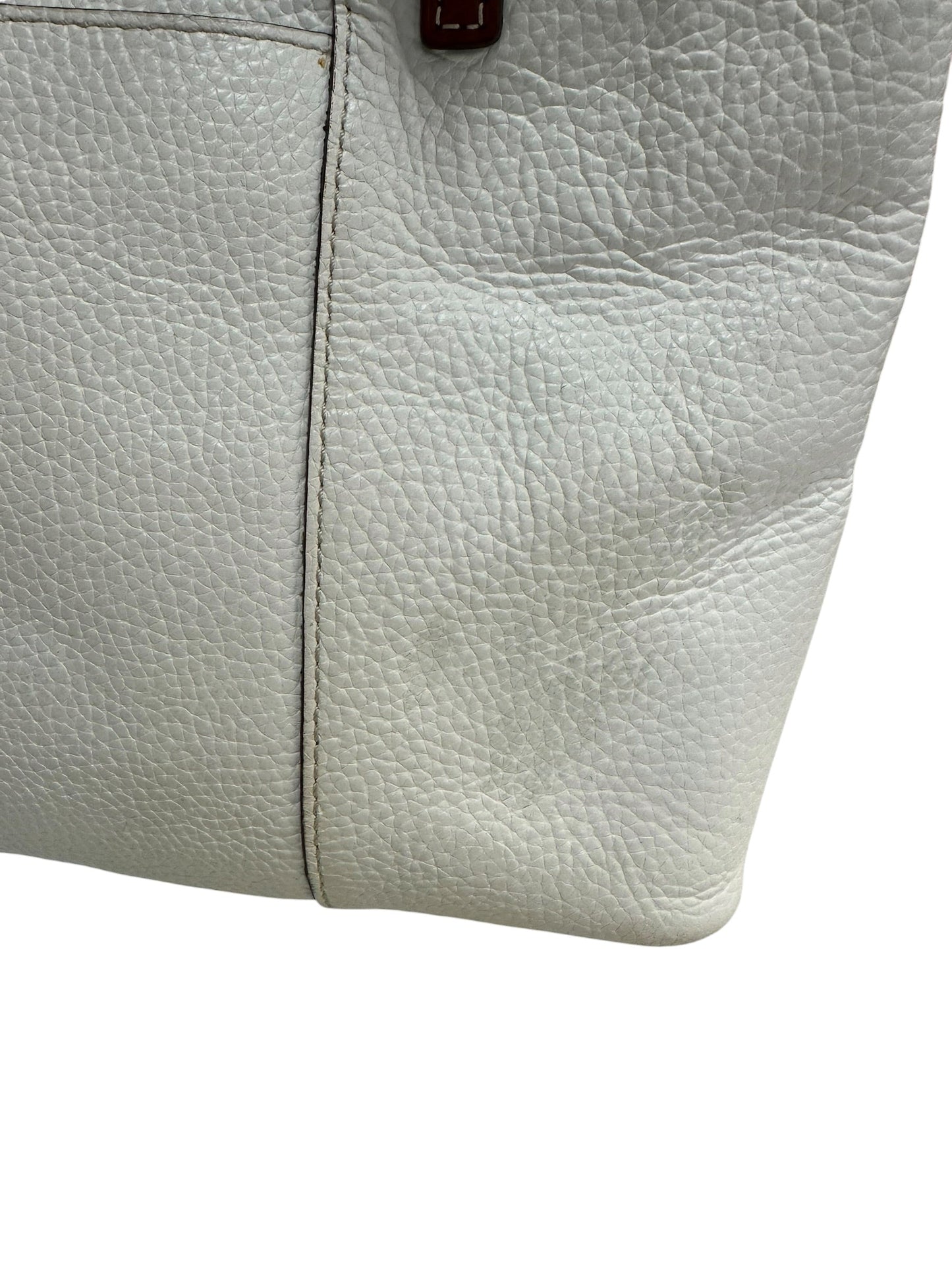 Handbag Designer By Dooney And Bourke In Cream, Size:Medium