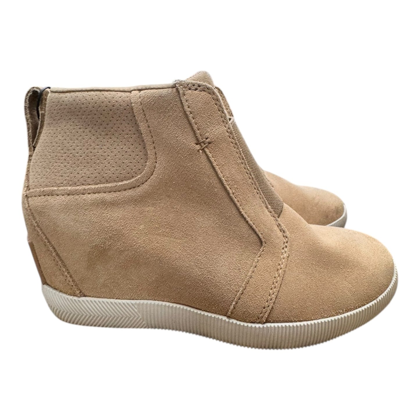 Boots Designer By Sorel In Tan, Size:7.5