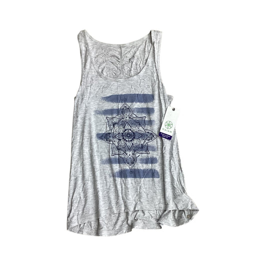 Athletic Tank Top By Gaiam In Grey, Size:Xs