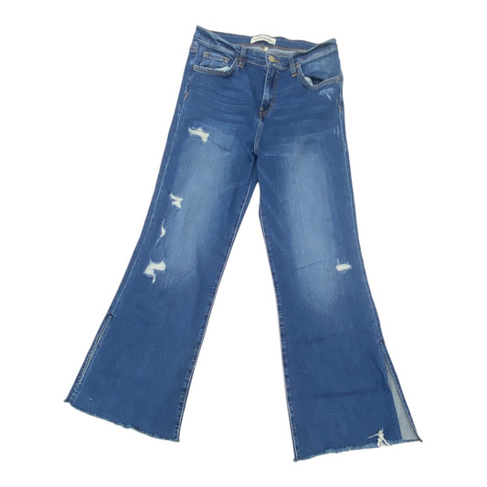 Jeans Wide Leg By Flying Monkey In Blue, Size:6