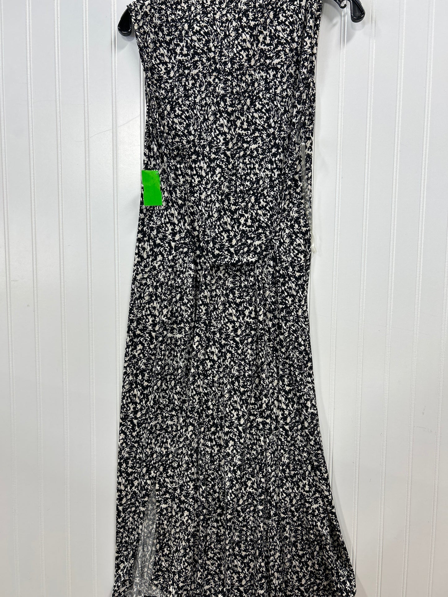 Dress Casual Maxi By Inc In Black & White, Size:L