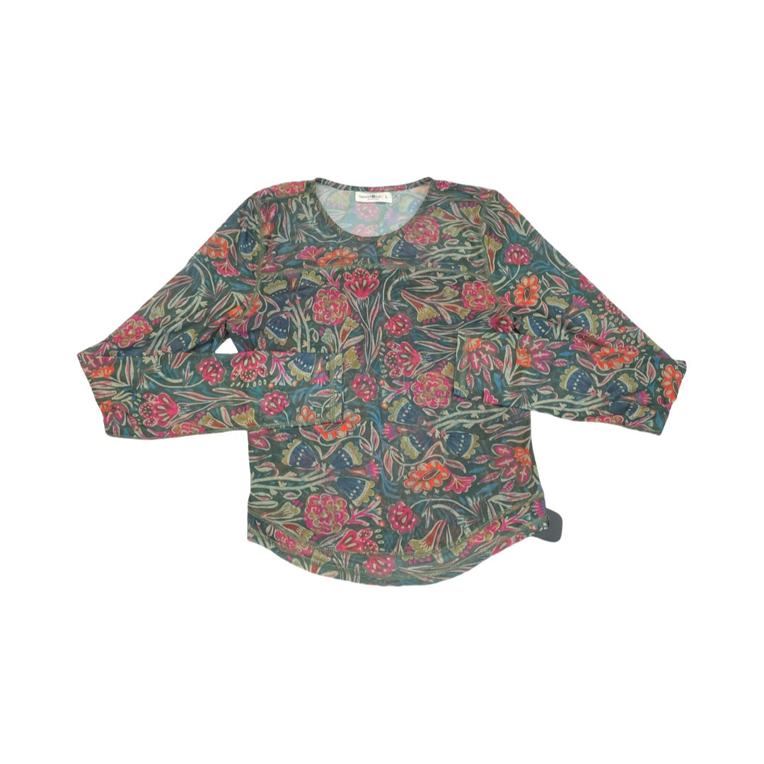 Top Ls By Natural Life In Green, Size:L