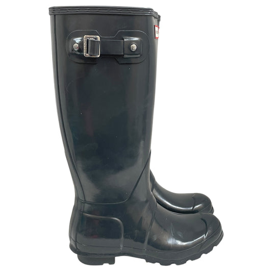 Boots Rain By Hunter In Grey, Size:7