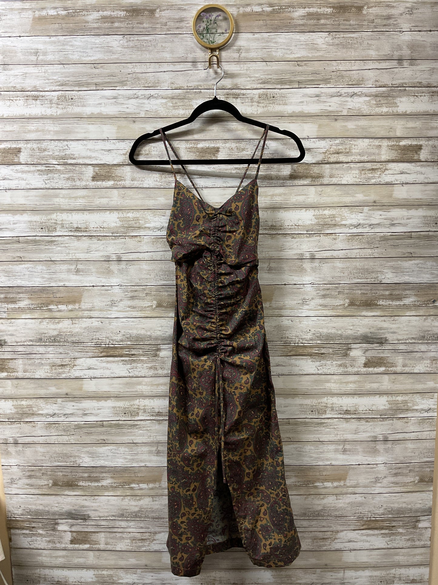 Dress Party Midi By Cma In Paisley Print, Size:0