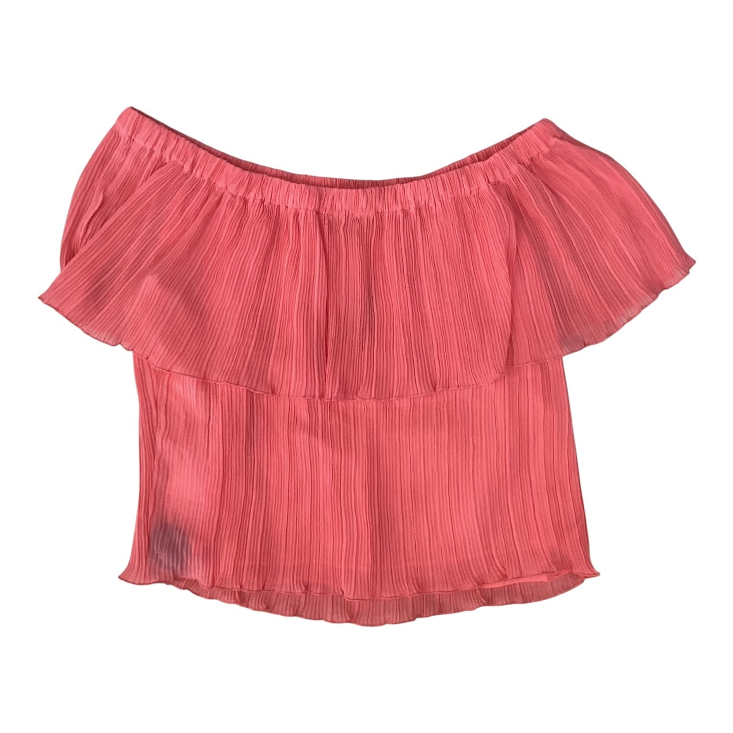 Top Sleeveless By Express In Coral, Size:Xl