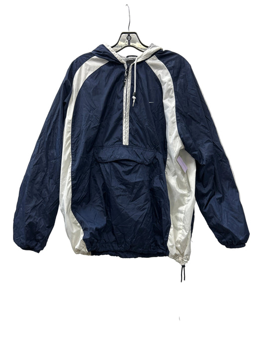 Athletic Jacket By Nike Apparel In Navy, Size:Xl