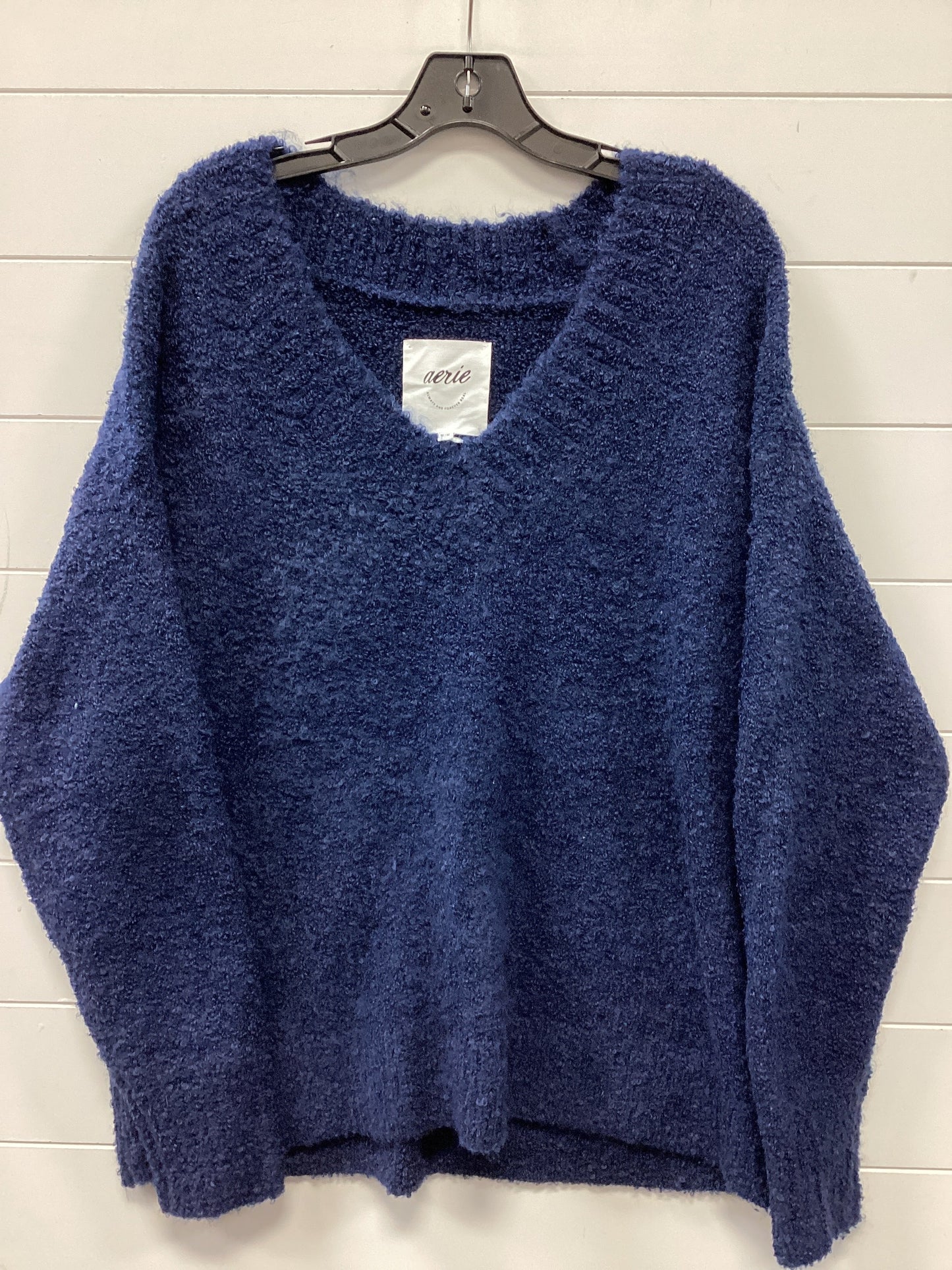 Sweater By Aerie In Navy, Size:M