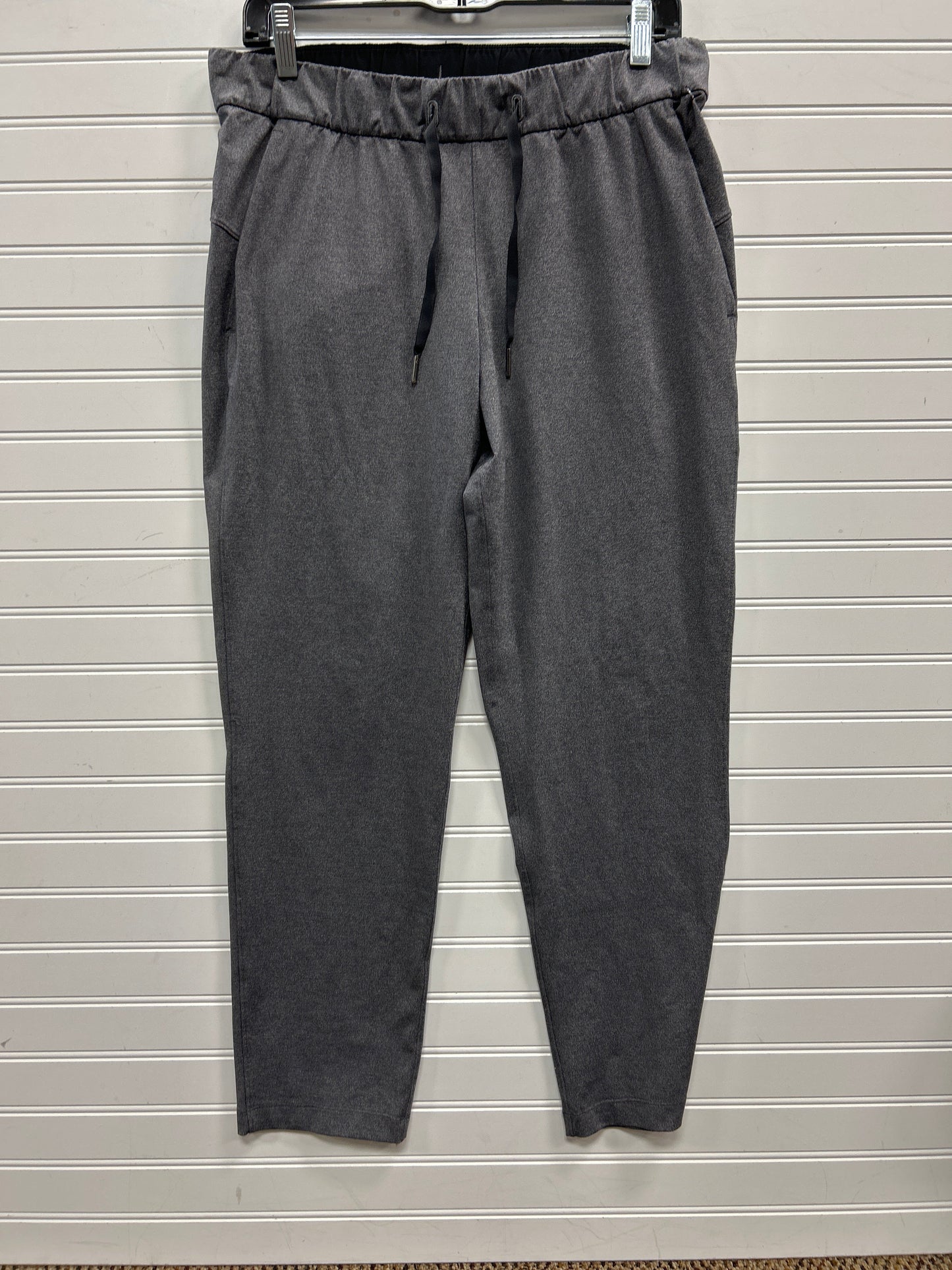 Athletic Pants By Lululemon In Grey, Size:8