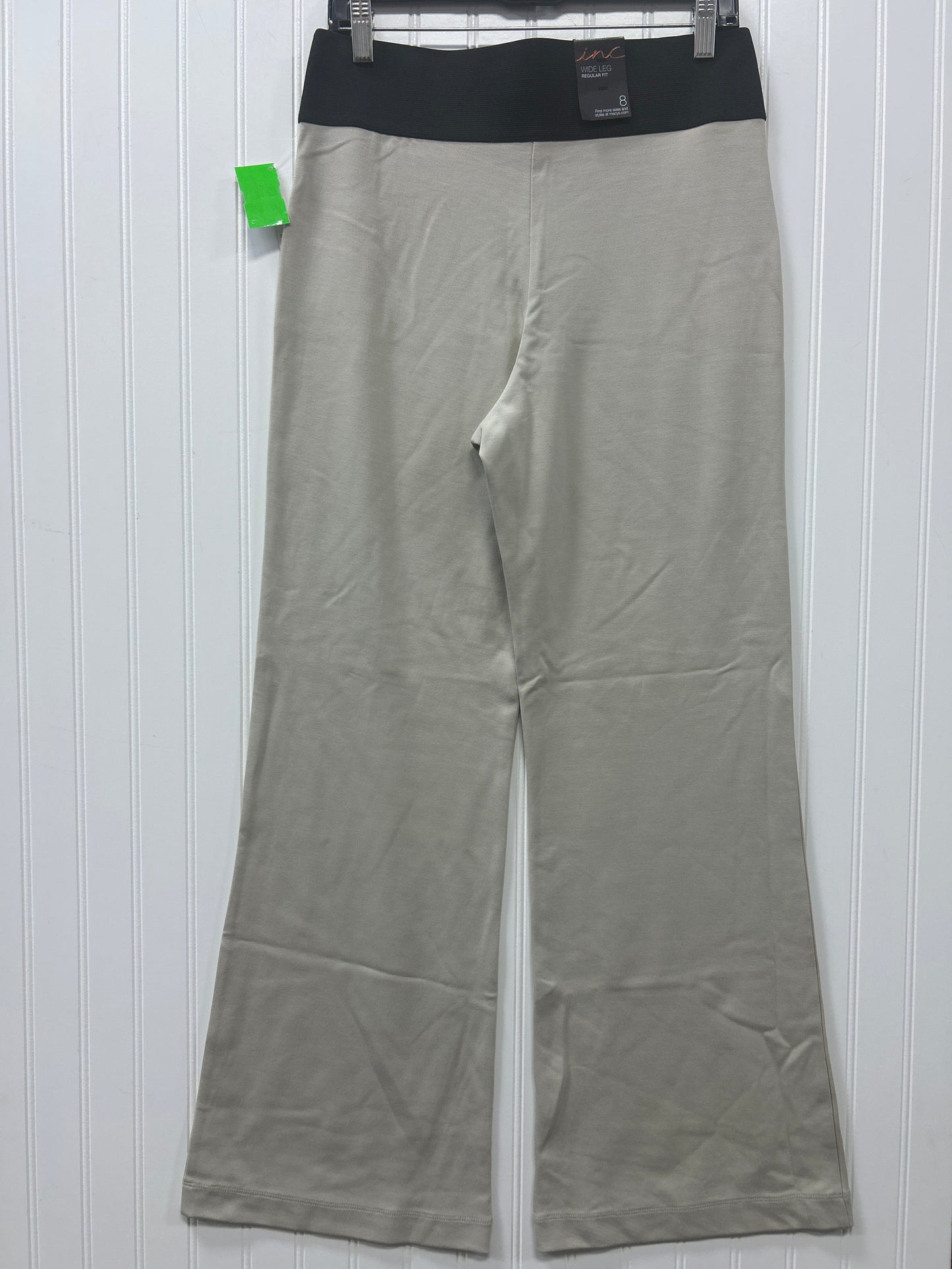 Pants Linen By Inc In Cream, Size:8 NWT