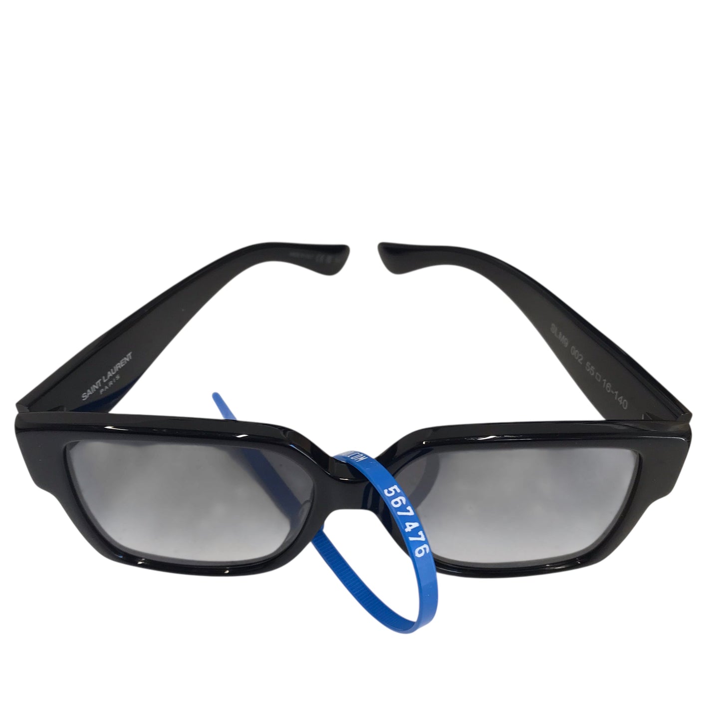 Sunglass Case Luxury Designer By Yves Saint Laurent In Black